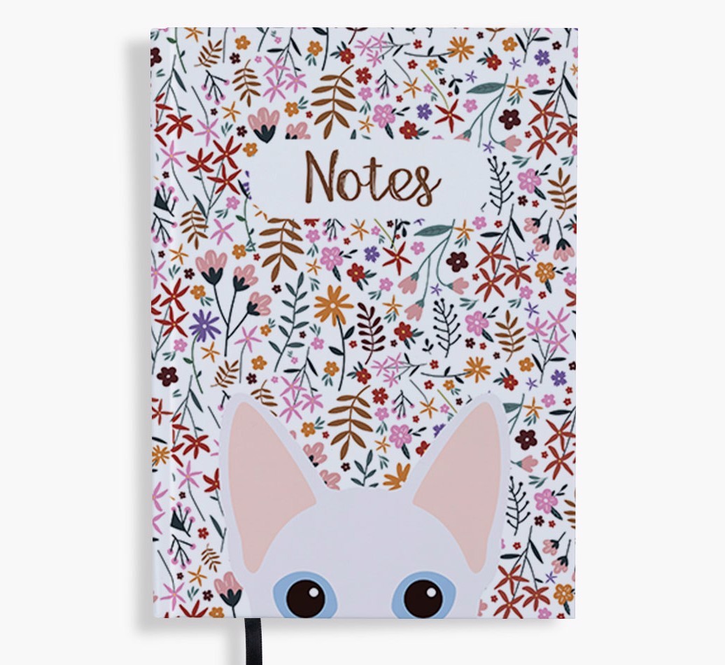 Floral Notes: Personalised {breedFullName} Notebook
