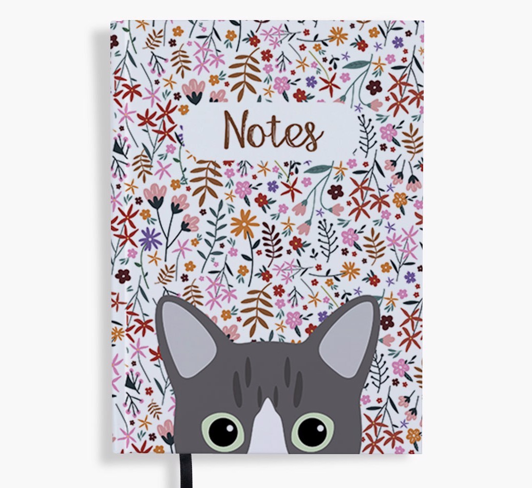 Floral Notes: Personalised {breedFullName} Notebook