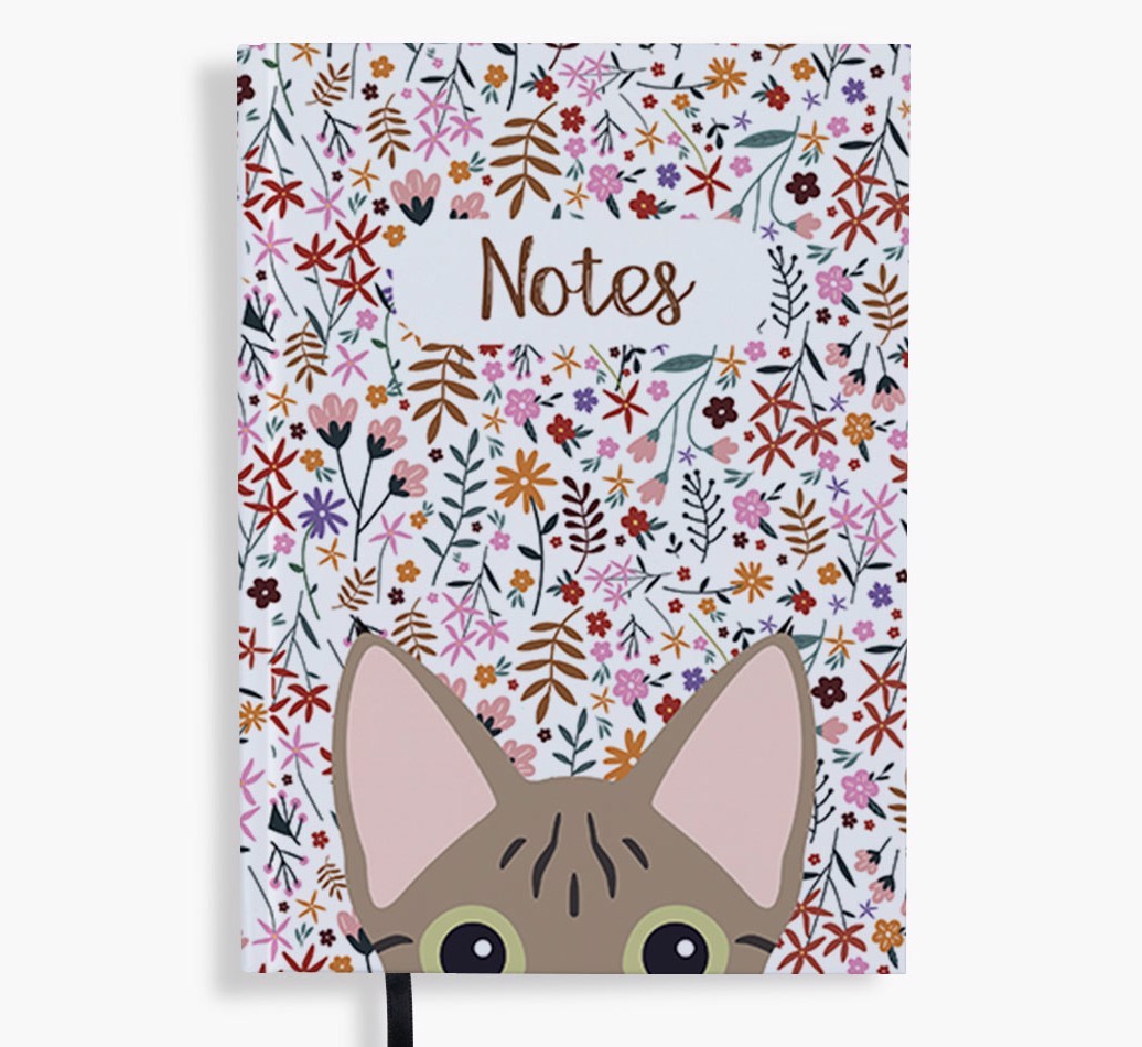 Floral Notes: Personalised {breedFullName} Notebook