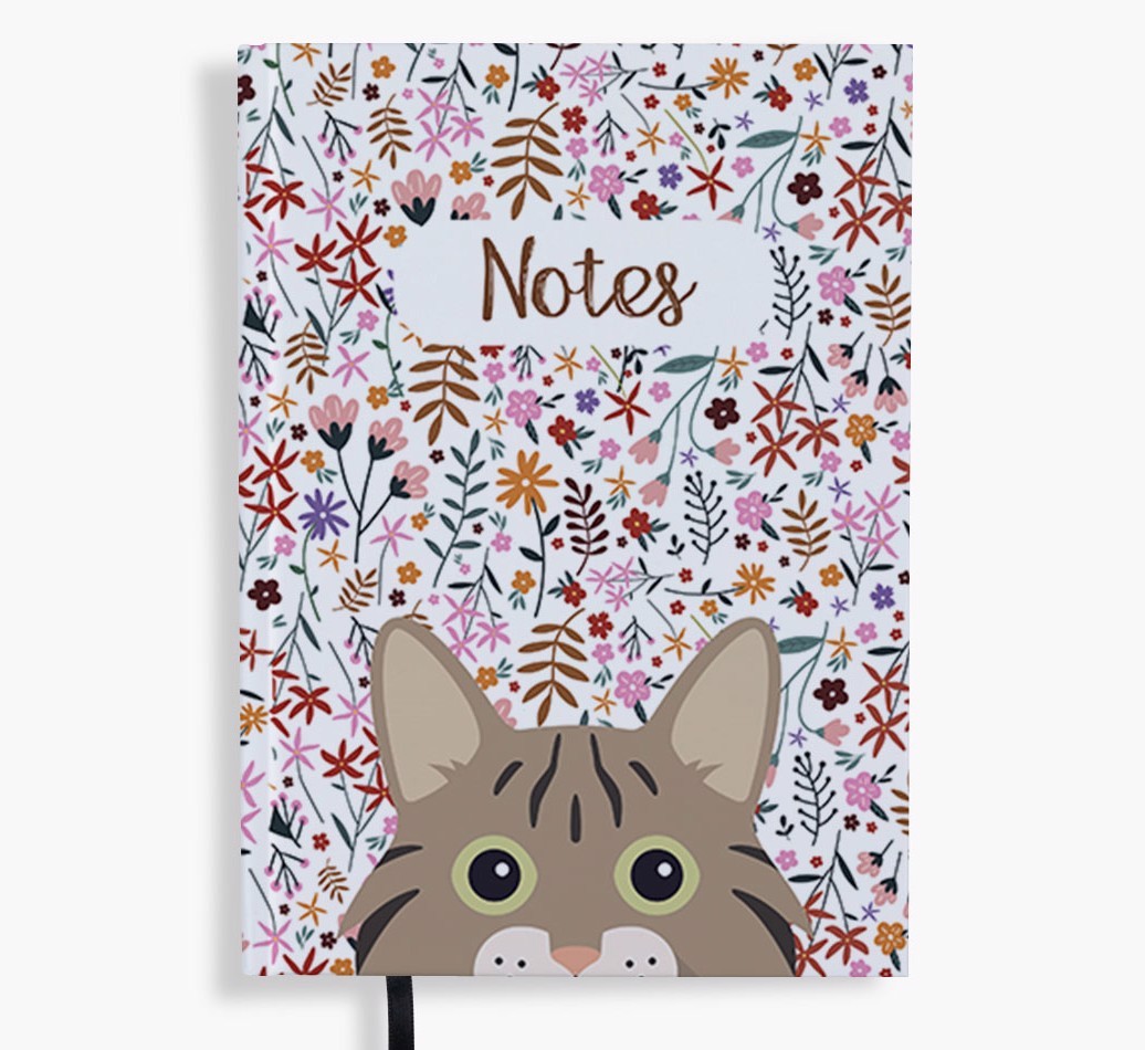 Floral Notes: Personalised {breedFullName} Notebook
