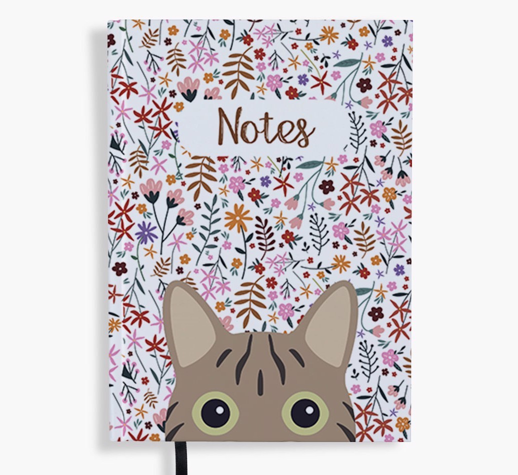 Floral Notes: Personalised {breedFullName} Notebook