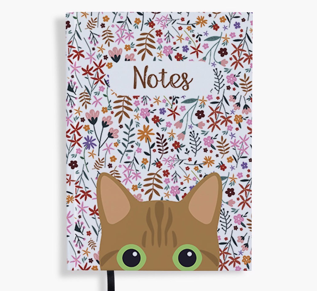 Floral Notes: Personalised {breedFullName} Notebook