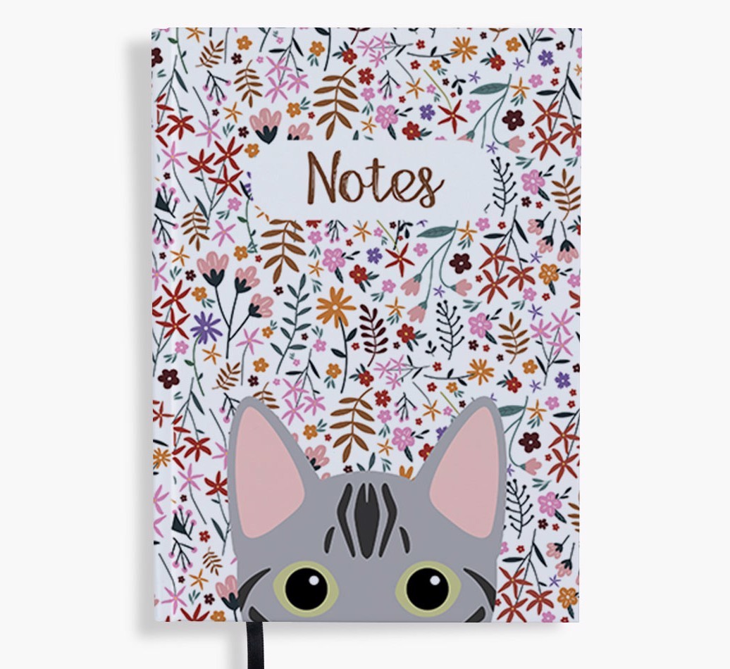 Floral Notes: Personalised {breedFullName} Notebook