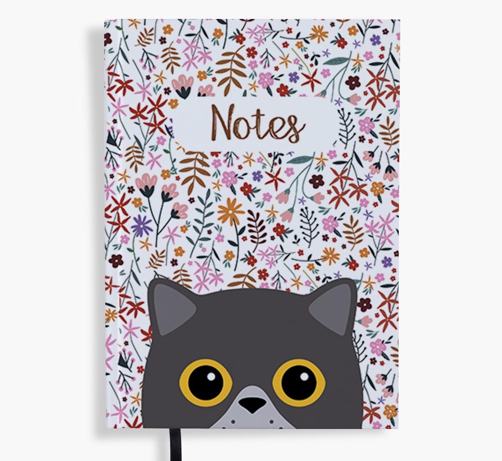 Floral Notes: Personalised {breedFullName} Notebook