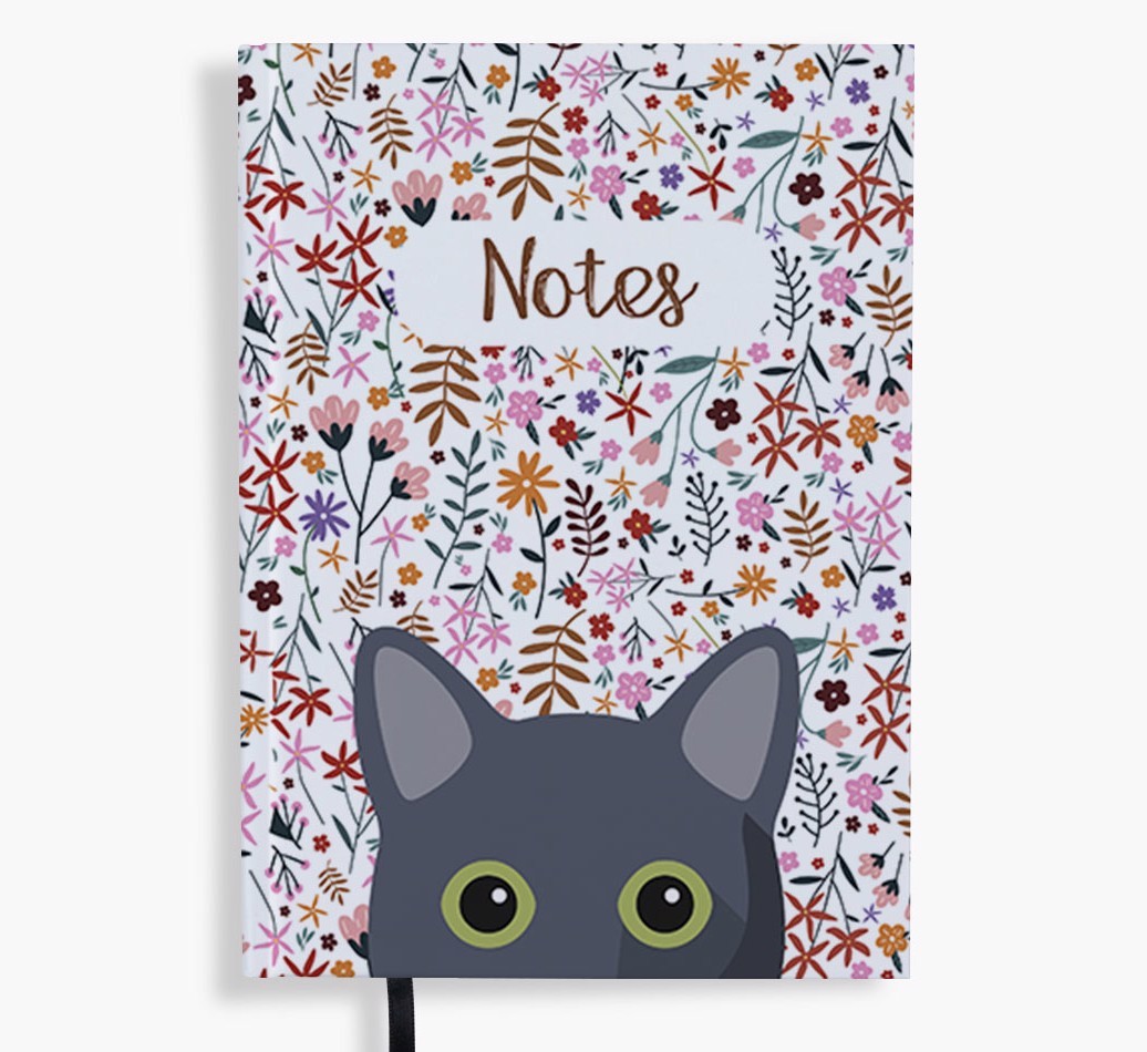 Floral Notes: Personalised {breedFullName} Notebook
