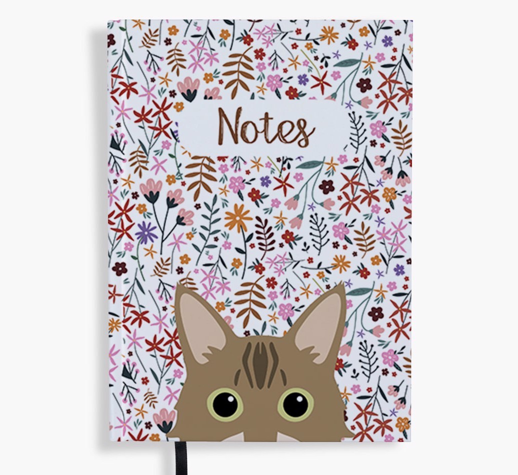 Floral Notes: Personalised {breedFullName} Notebook