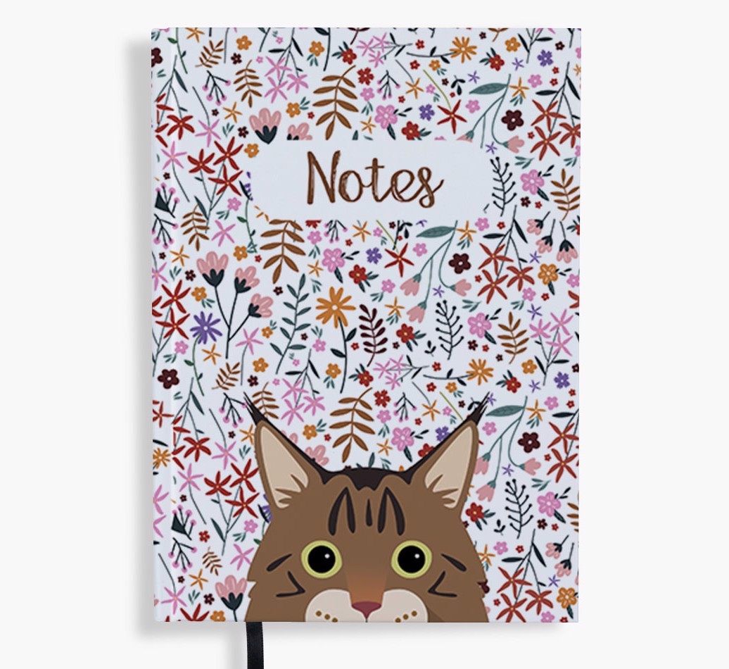 Floral Notes: Personalised {breedFullName} Notebook