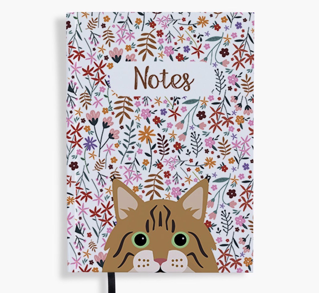 Floral Notes: Personalised {breedFullName} Notebook