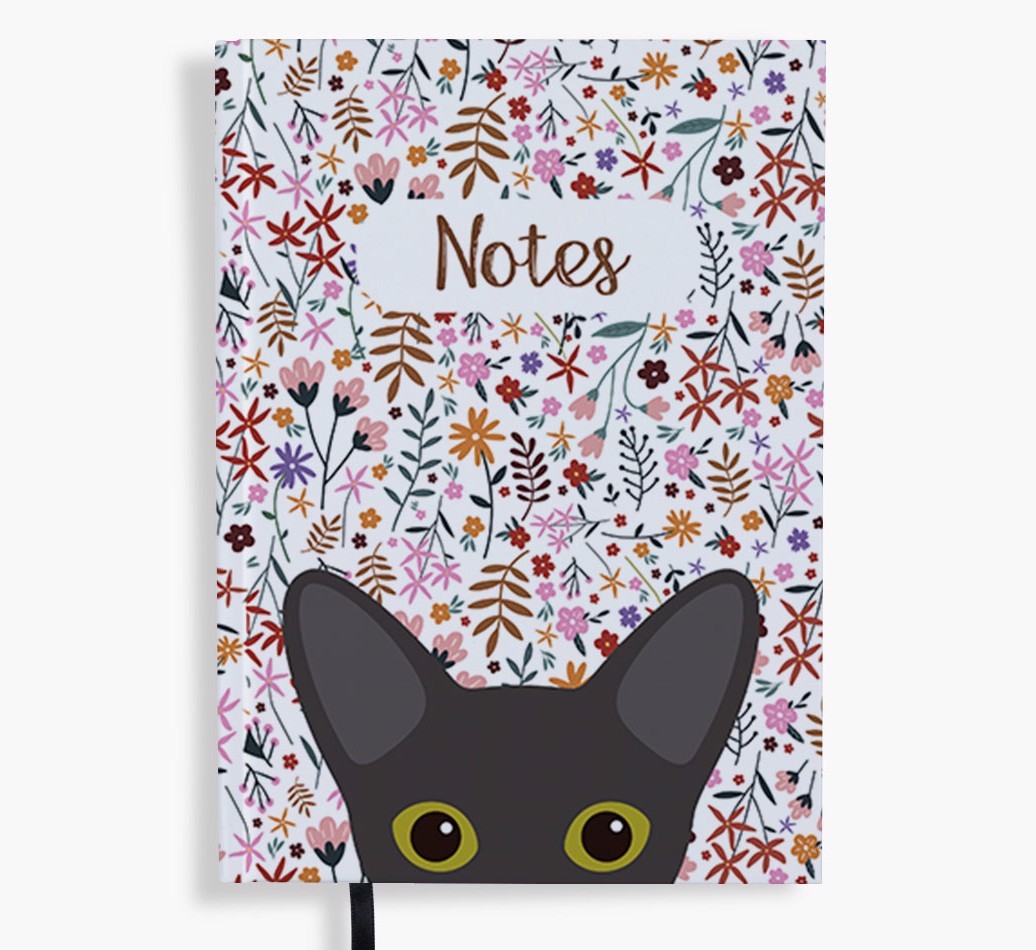 Floral Notes: Personalised {breedFullName} Notebook