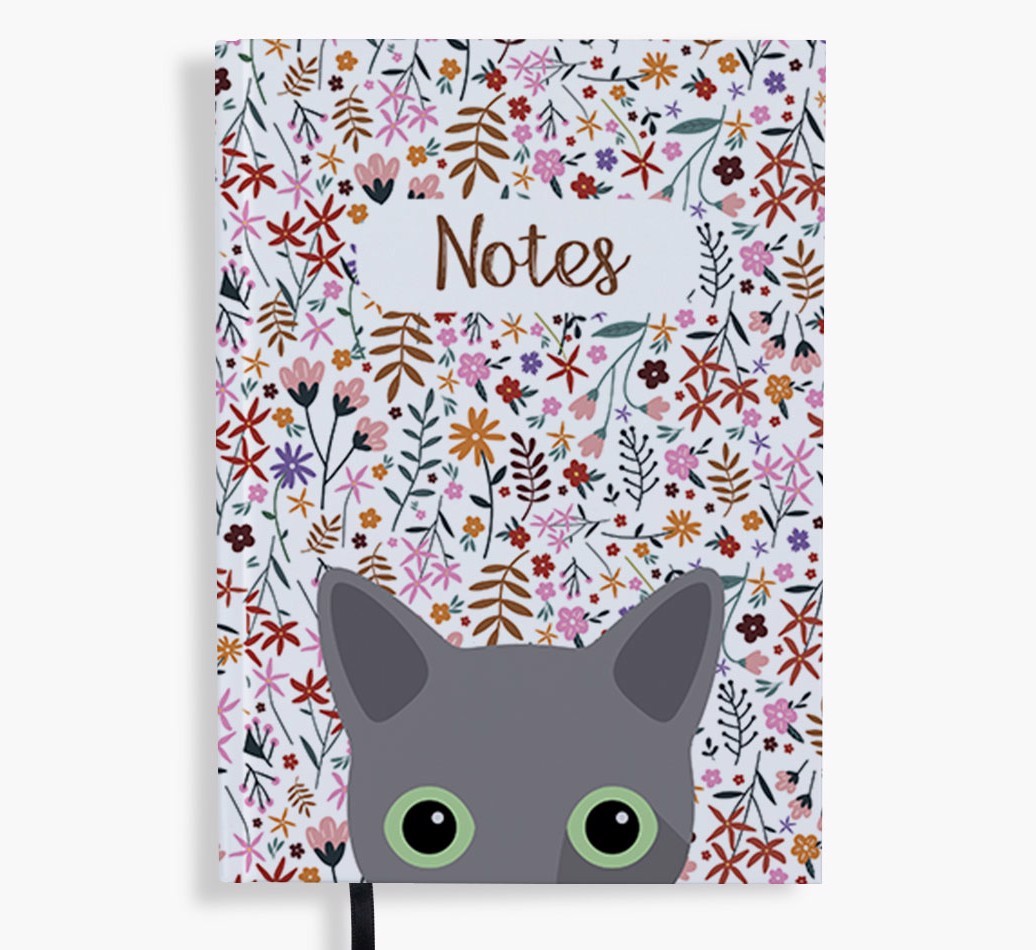 Floral Notes: Personalised {breedFullName} Notebook