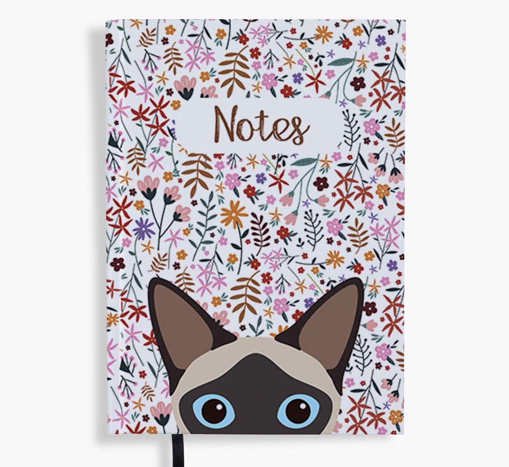 Floral Notes: Personalised {breedFullName} Notebook