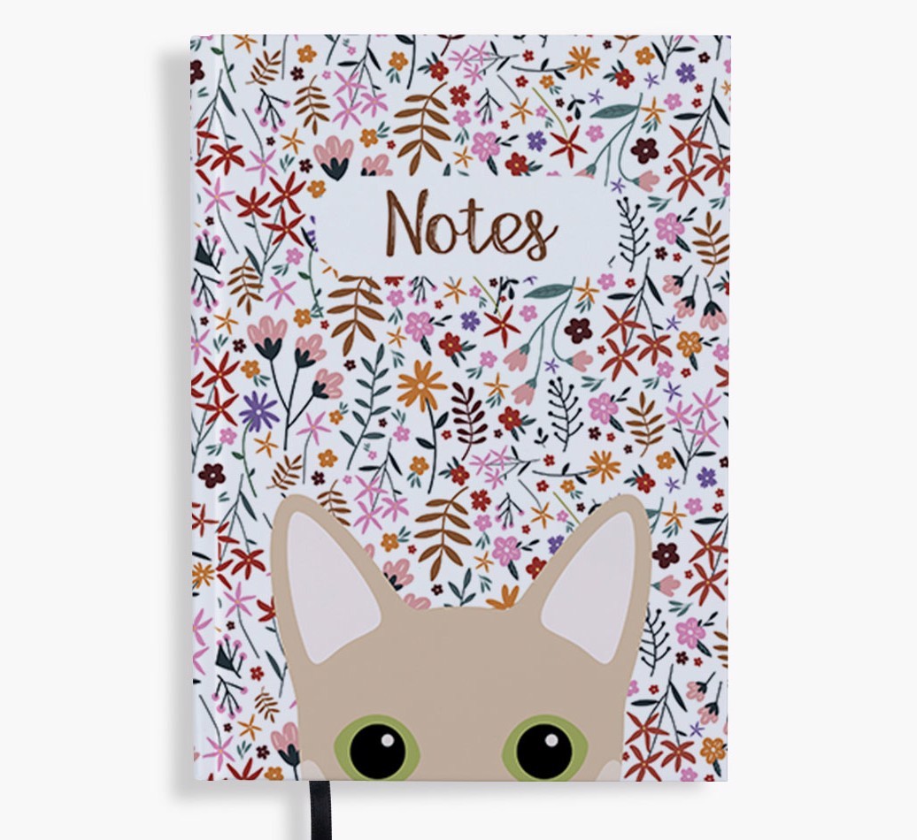 Floral Notes: Personalised {breedFullName} Notebook