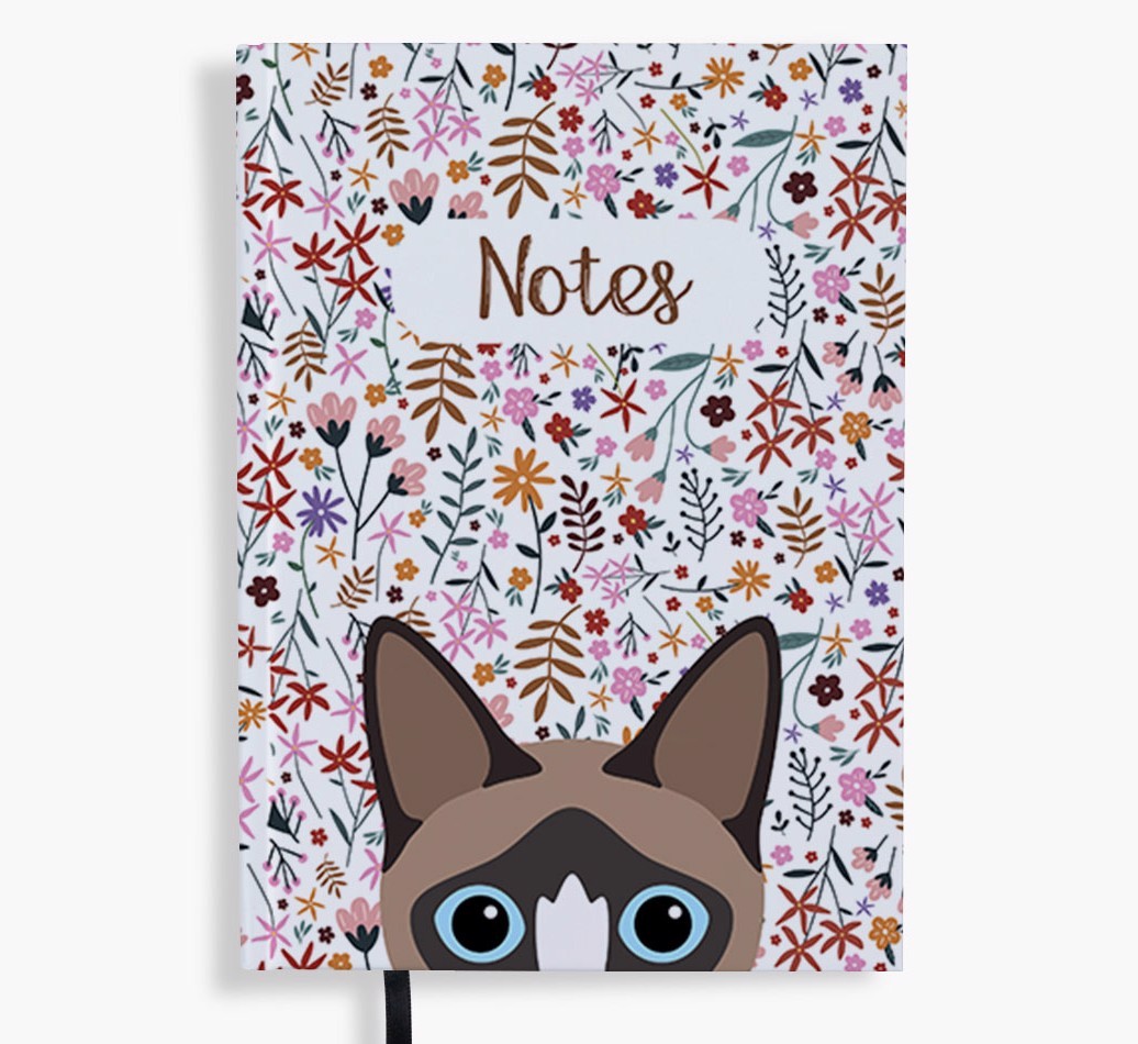 Floral Notes: Personalised {breedFullName} Notebook