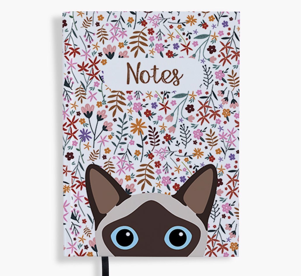Floral Notes: Personalised {breedFullName} Notebook