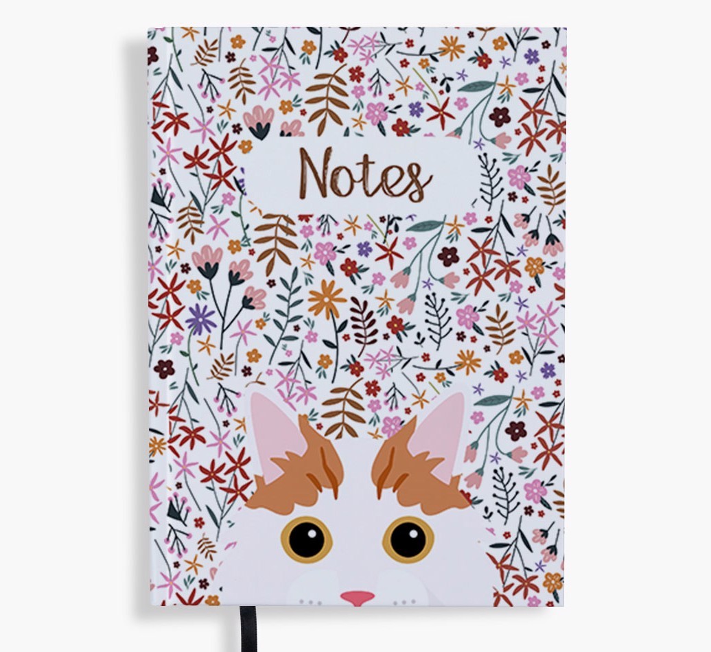 Floral Notes: Personalised {breedFullName} Notebook