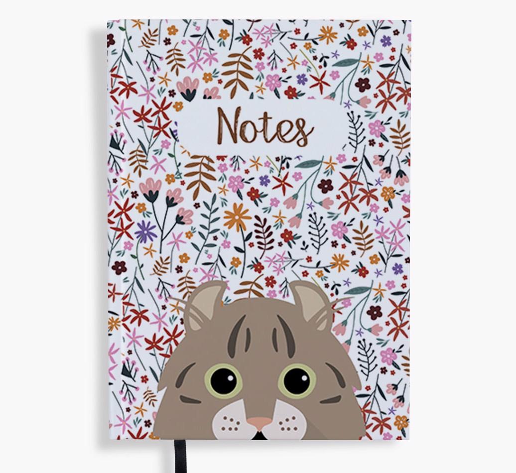Floral Notes: Personalized {breedFullName} Notebook