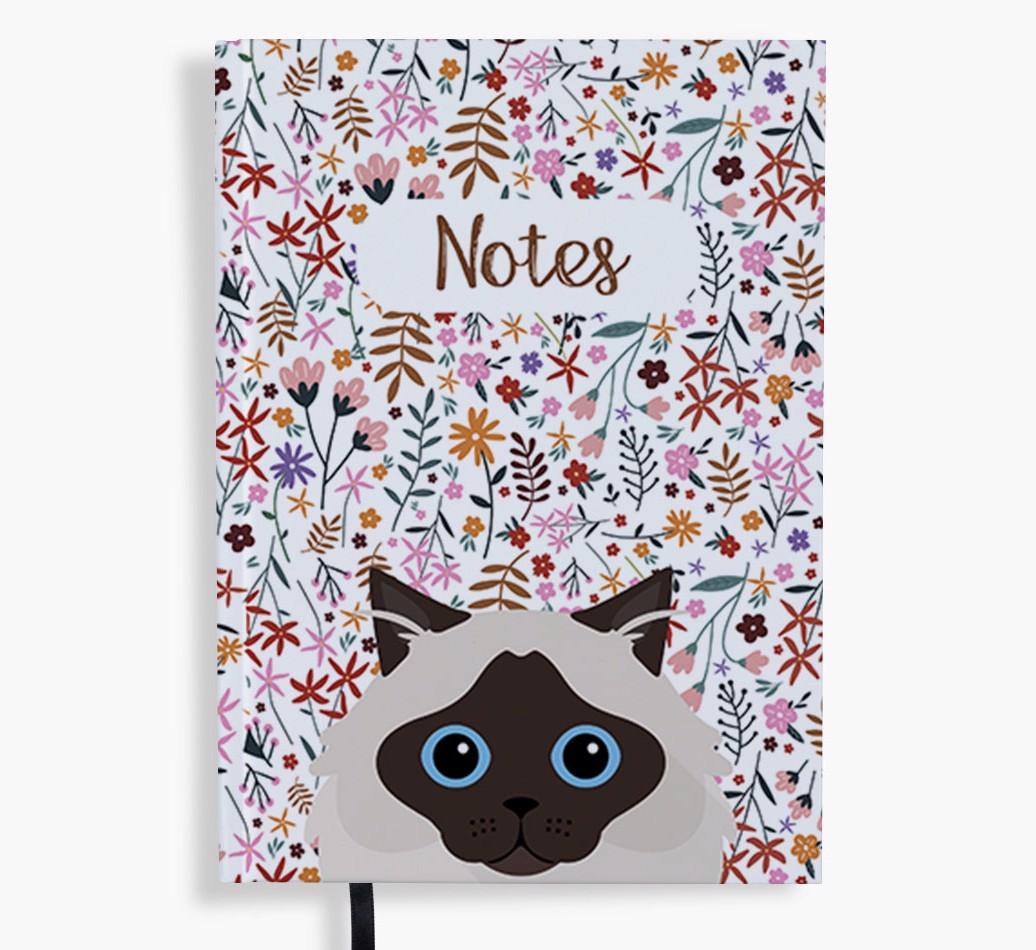 Floral Notes: Personalized {breedFullName} Notebook