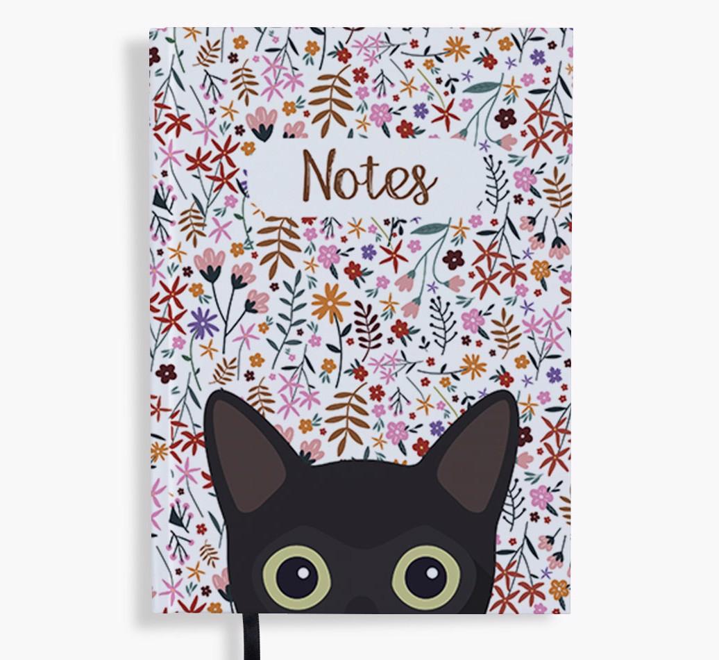 Floral Notes: Personalized {breedFullName} Notebook