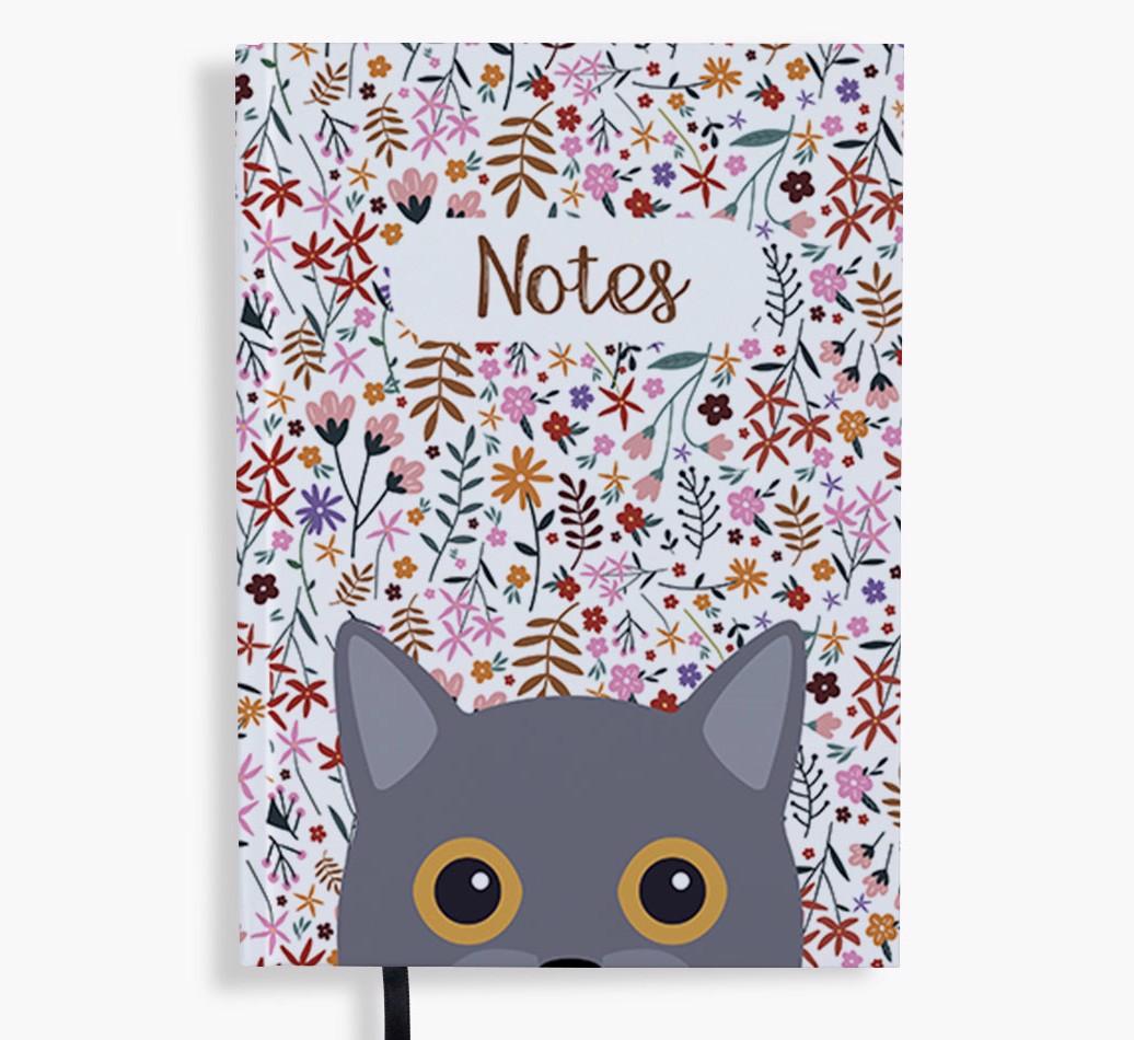 Floral Notes: Personalized {breedFullName} Notebook