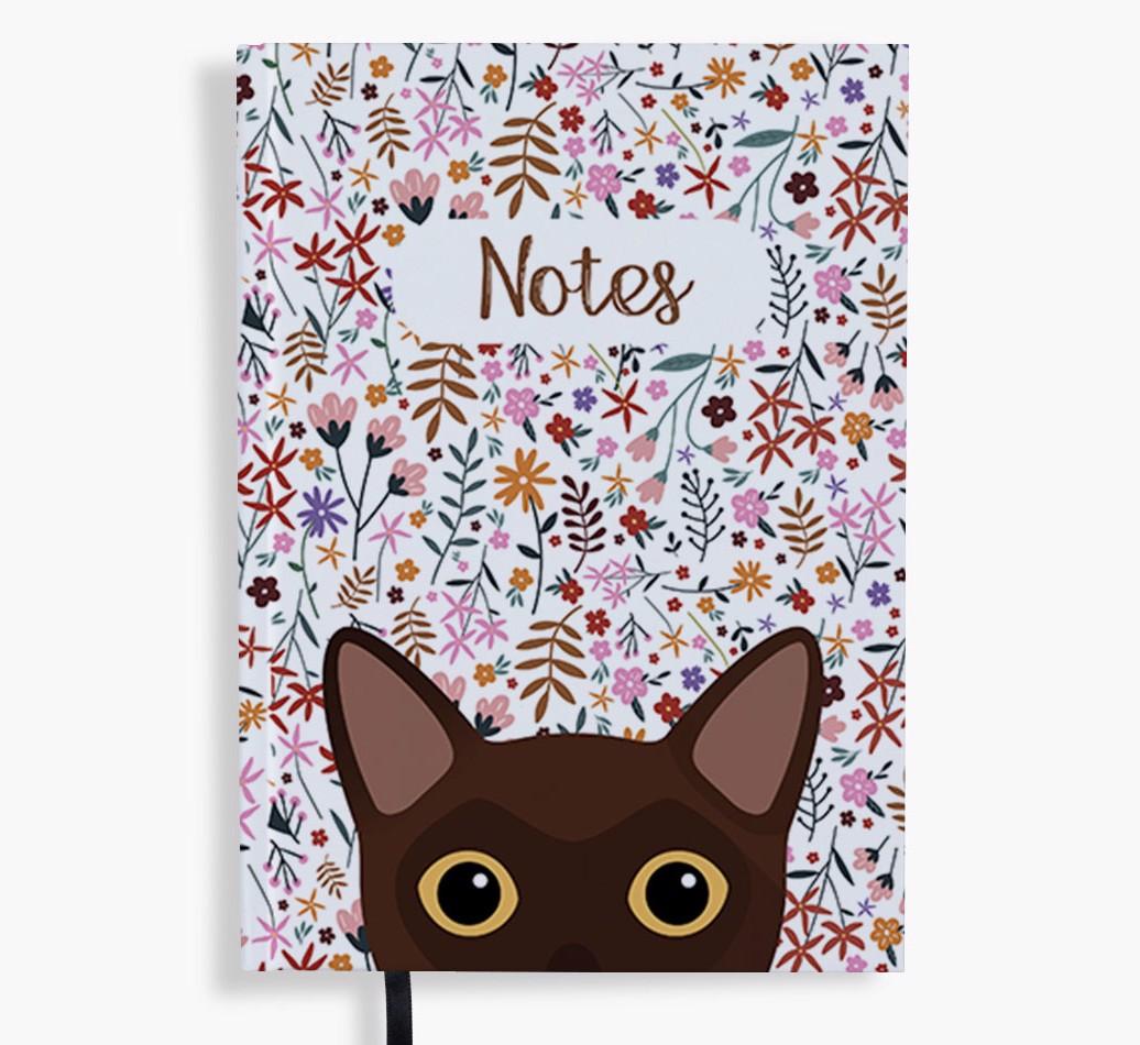 Floral Notes: Personalized {breedFullName} Notebook
