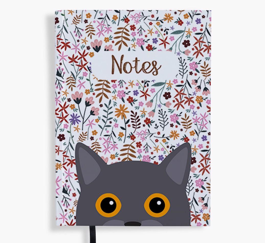 Floral Notes: Personalized {breedFullName} Notebook