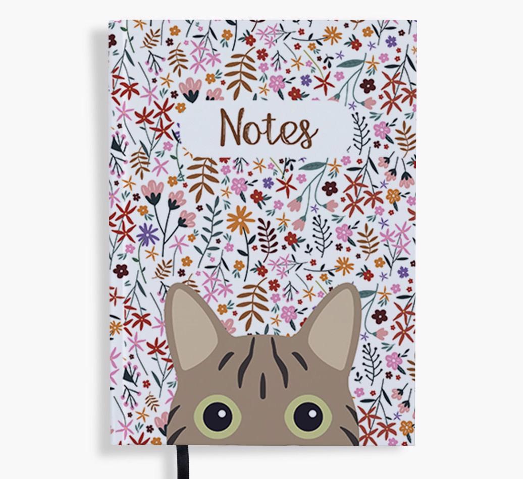 Floral Notes: Personalized {breedFullName} Notebook
