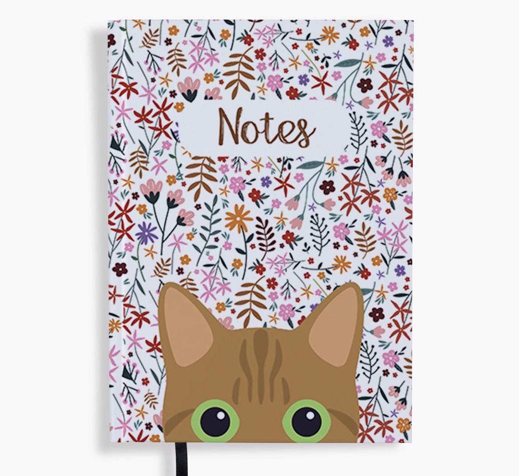 Floral Notes: Personalized {breedFullName} Notebook