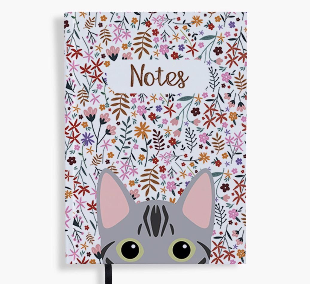 Floral Notes: Personalized {breedFullName} Notebook