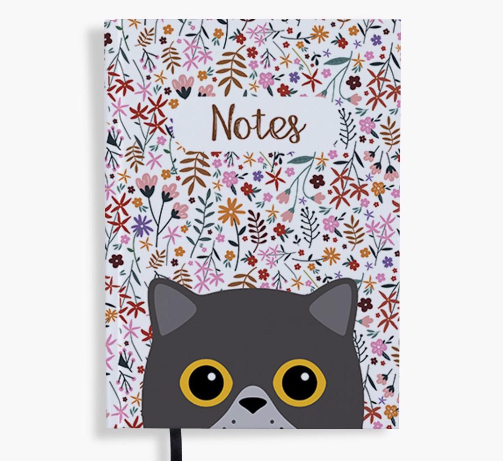Floral Notes: Personalized {breedFullName} Notebook