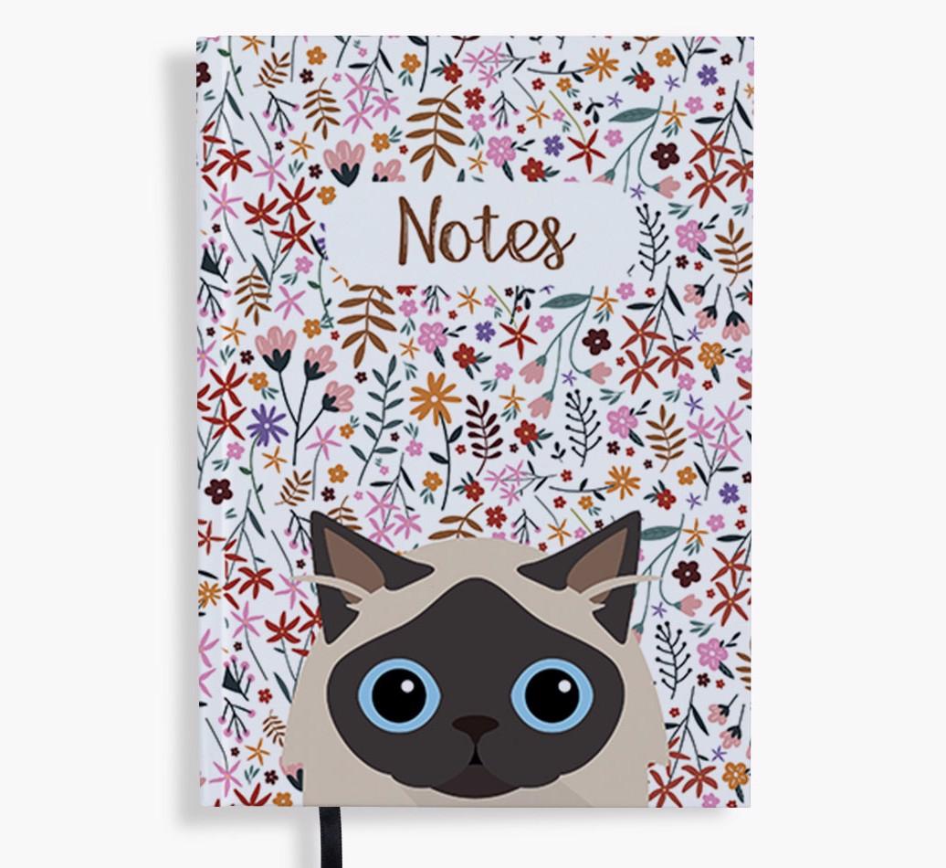 Floral Notes: Personalized {breedFullName} Notebook