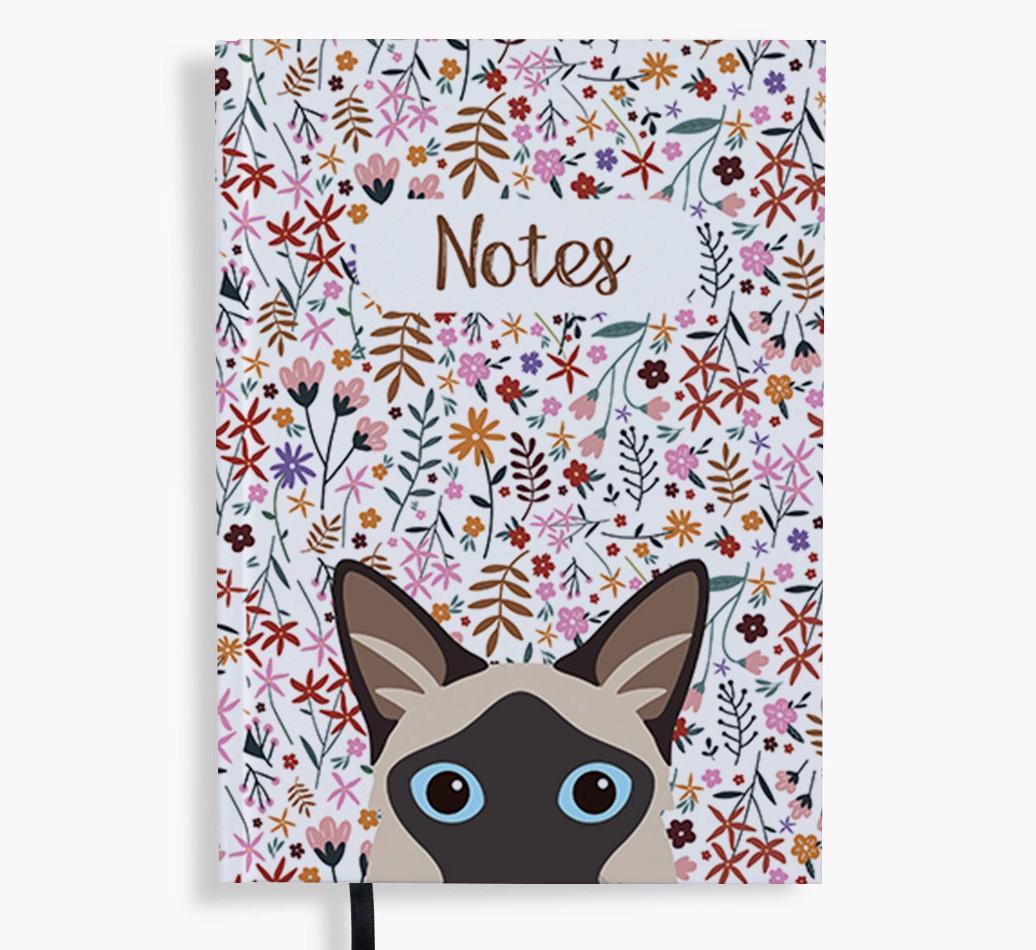 Floral Notes: Personalized {breedFullName} Notebook