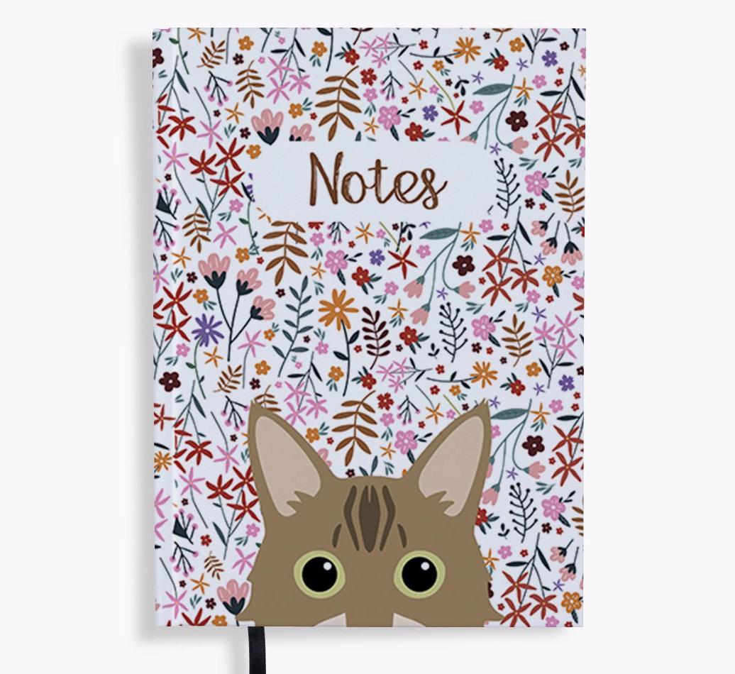 Floral Notes: Personalized {breedFullName} Notebook