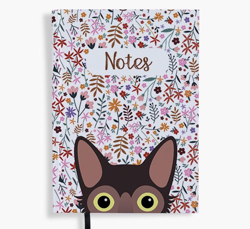 Floral Notes: Personalized {breedFullName} Notebook