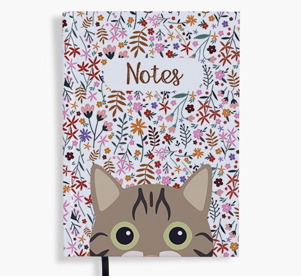 Floral Notes: Personalized {breedFullName} Notebook