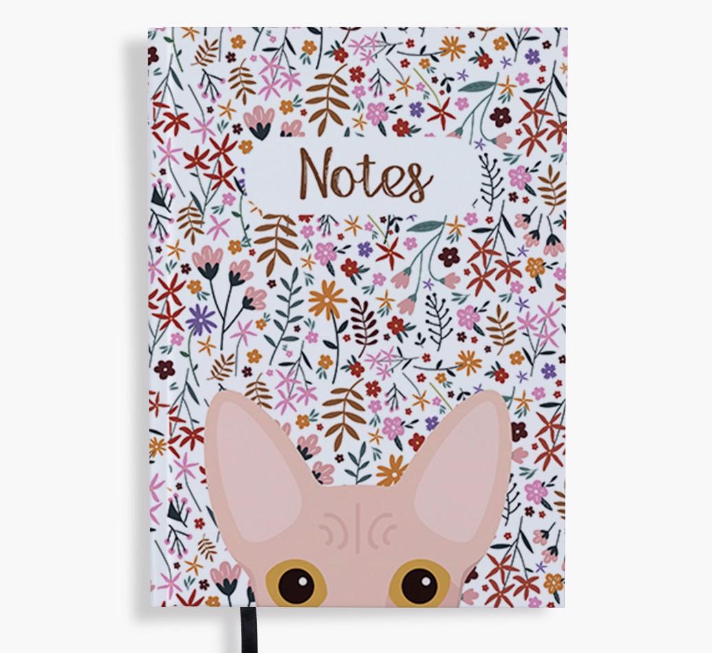 Floral Notes: Personalized {breedFullName} Notebook