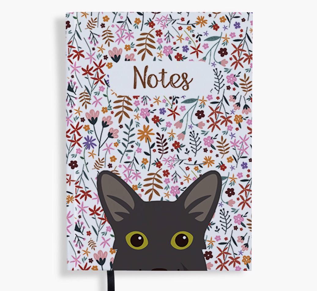 Floral Notes: Personalized {breedFullName} Notebook