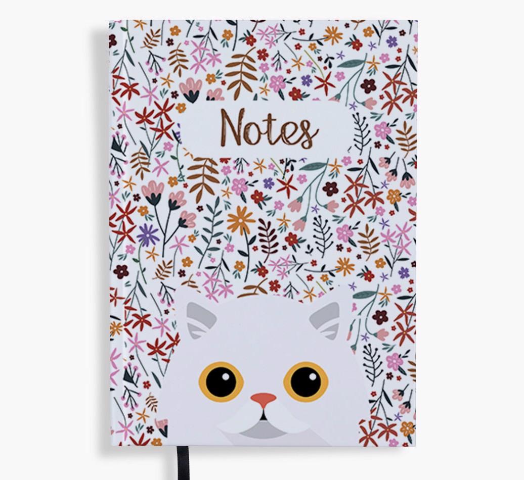 Floral Notes: Personalized {breedFullName} Notebook
