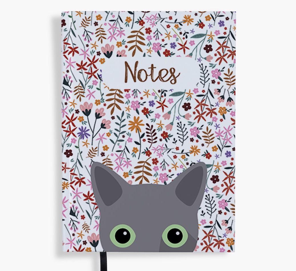 Floral Notes: Personalized {breedFullName} Notebook