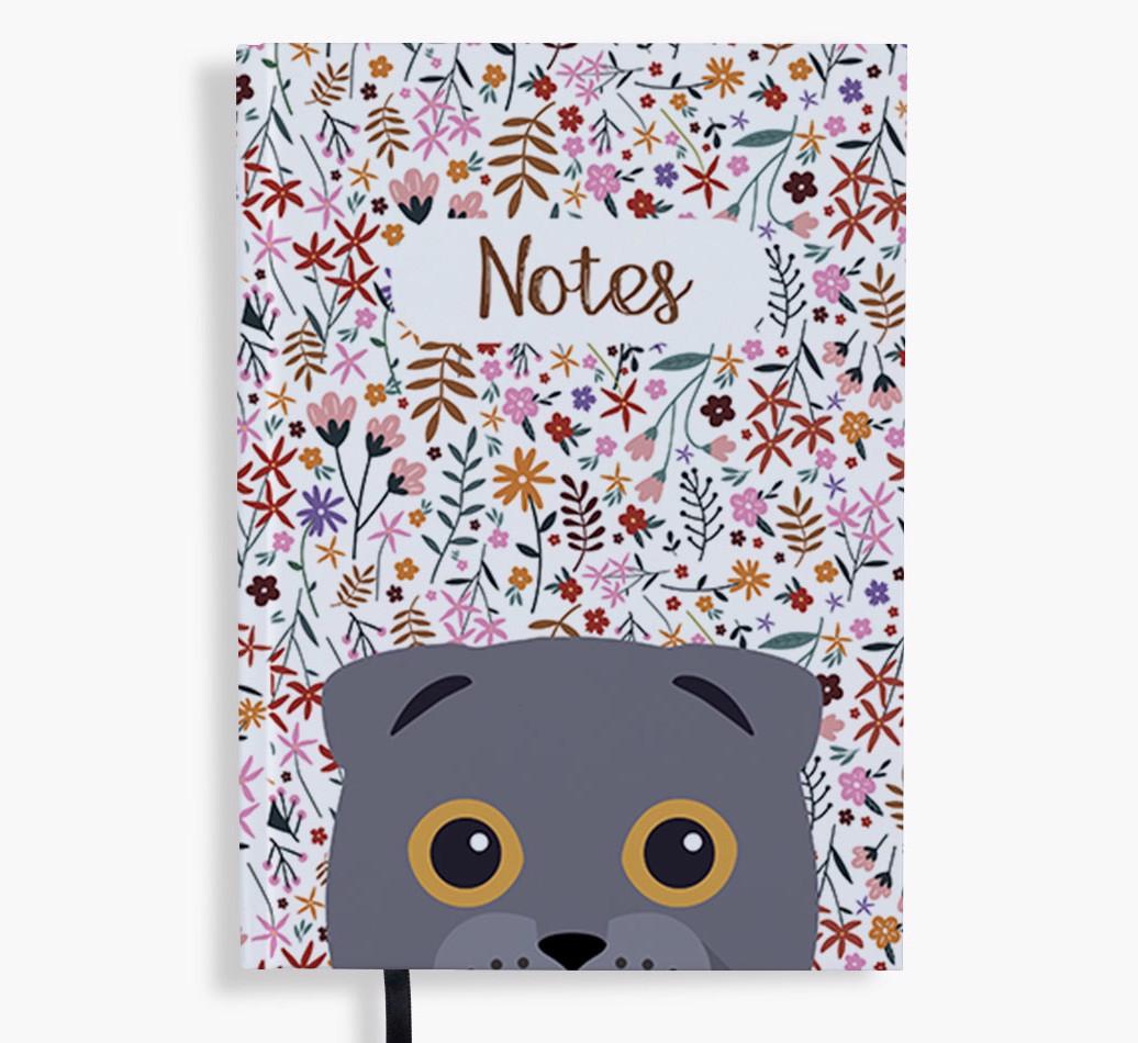 Floral Notes: Personalized {breedFullName} Notebook