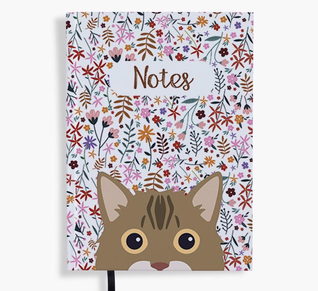 Floral Notes: Personalized {breedFullName} Notebook