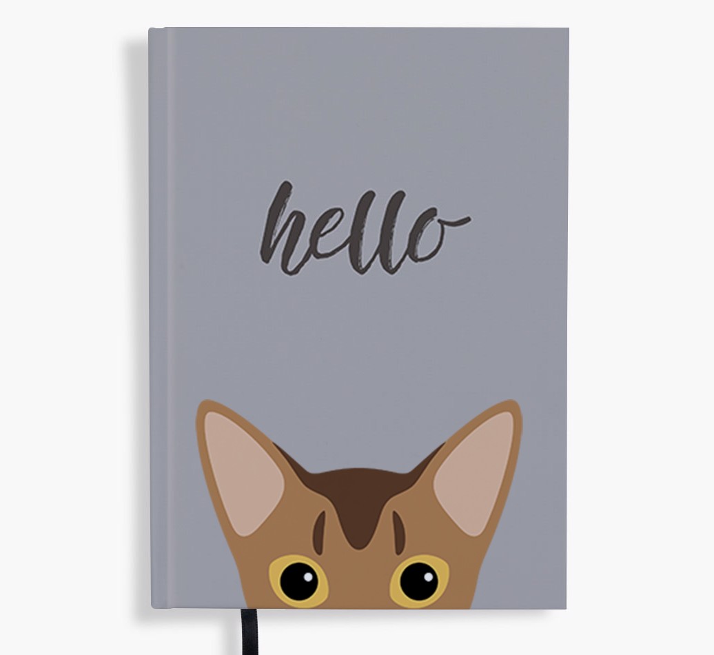 Hello: Personalised {breedFullName} Notebook