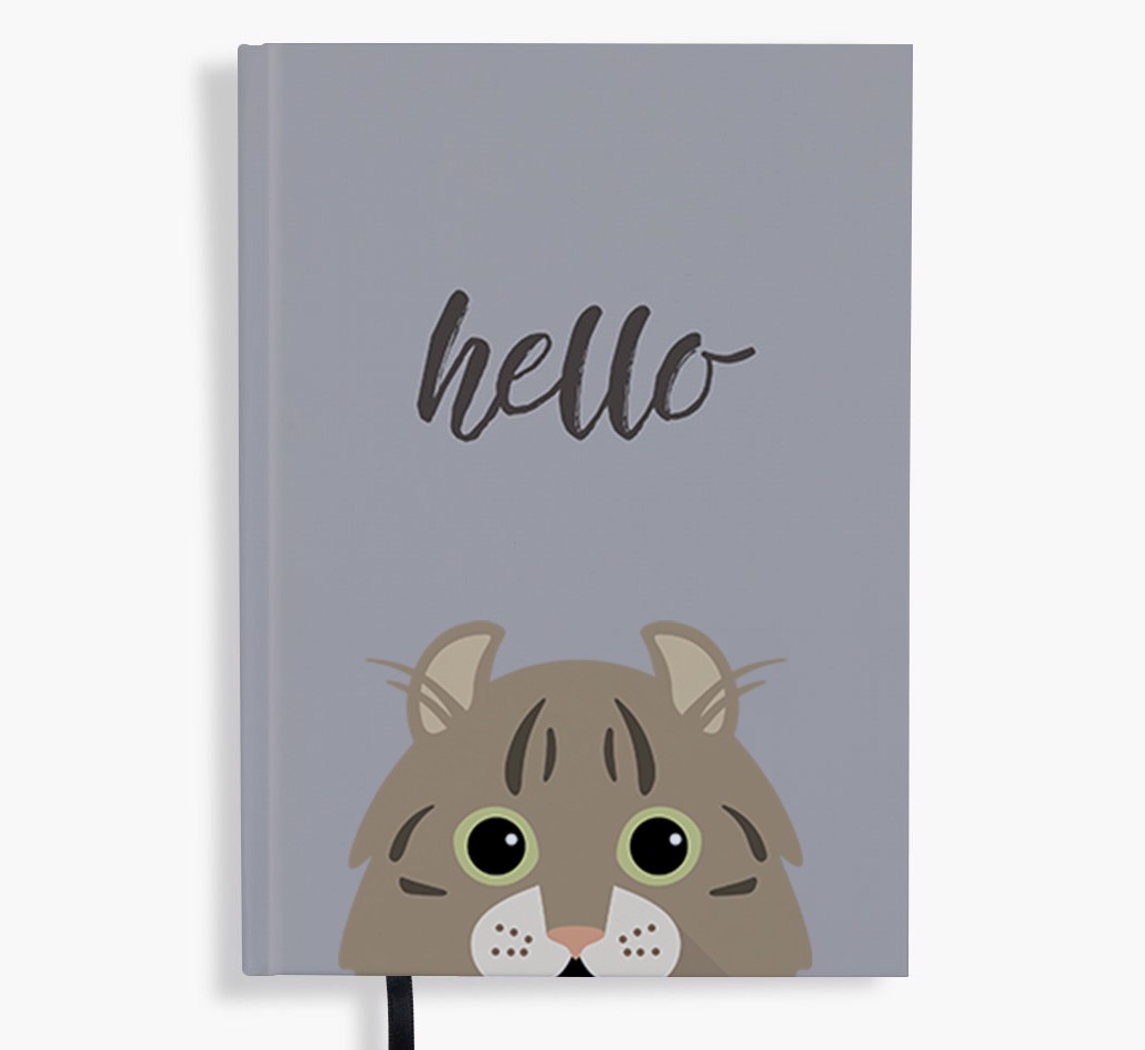 Hello: Personalised {breedFullName} Notebook