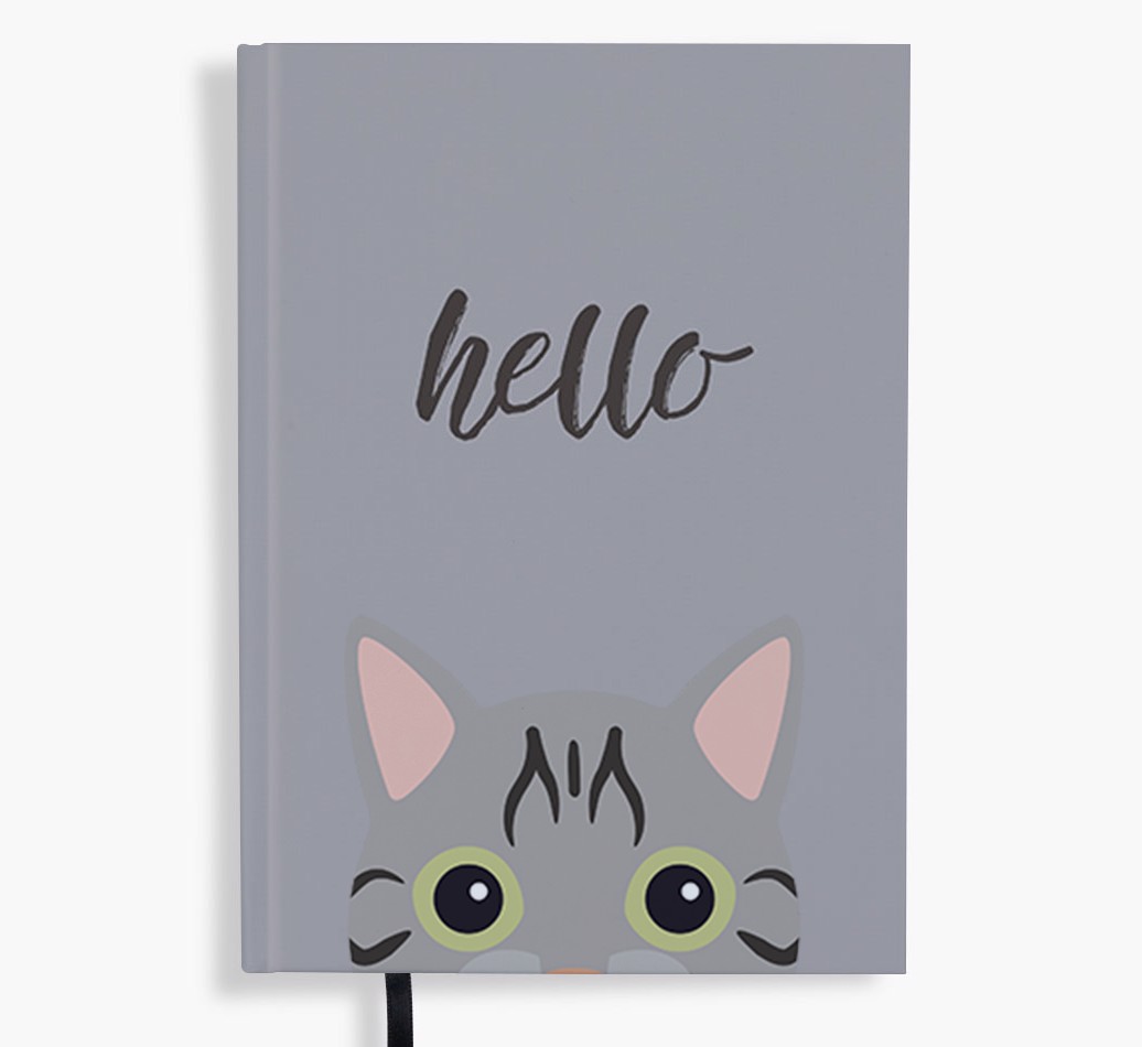 Hello: Personalised {breedFullName} Notebook