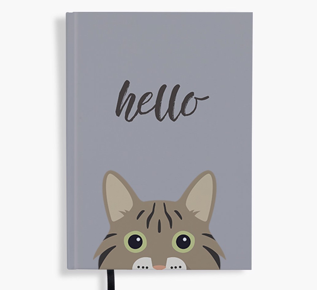 Hello: Personalised {breedFullName} Notebook