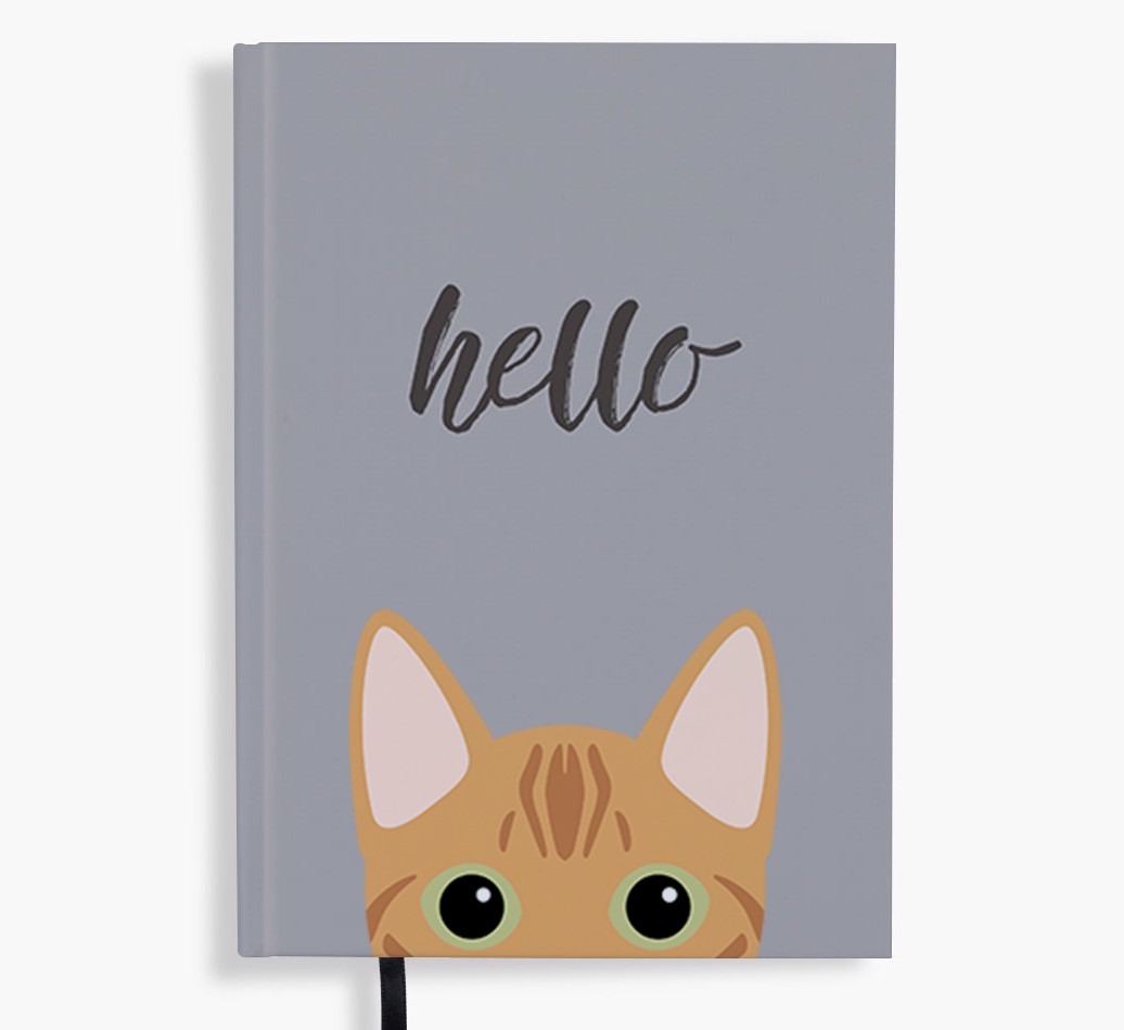 Hello: Personalised {breedFullName} Notebook