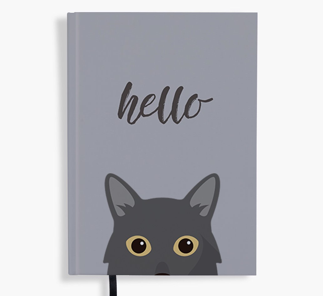 Hello: Personalised {breedFullName} Notebook