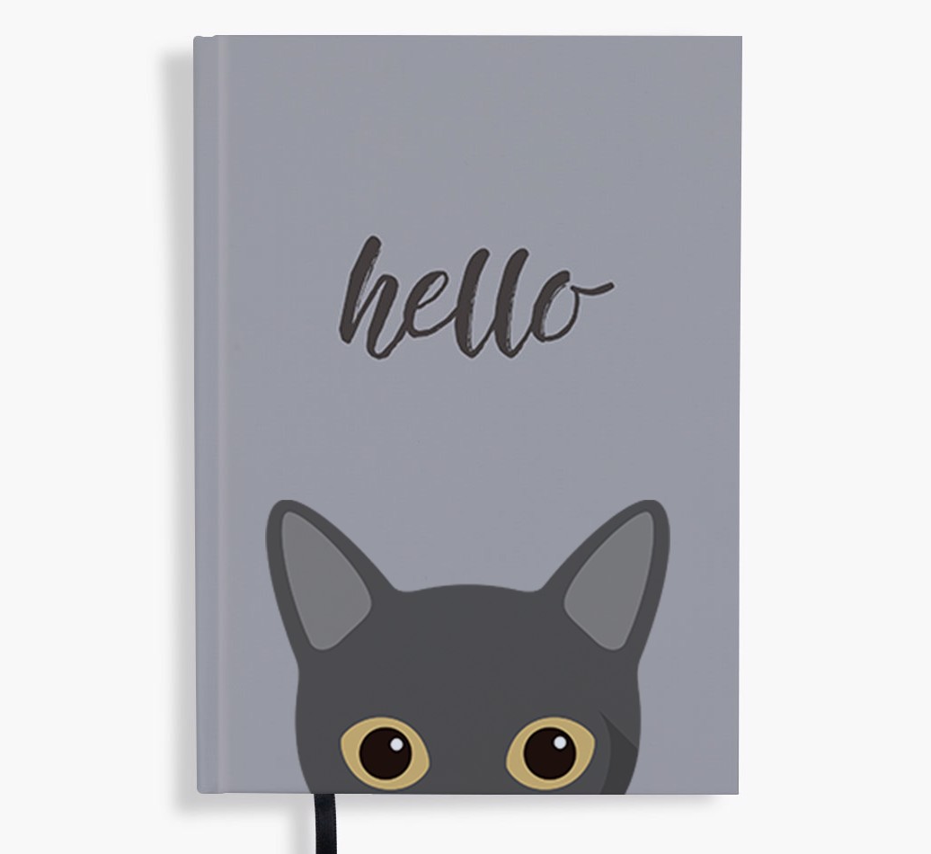 Hello: Personalised {breedFullName} Notebook