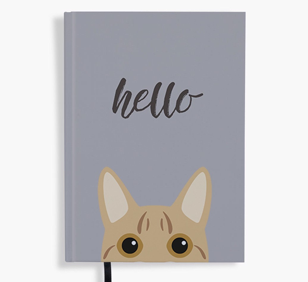 Hello: Personalised {breedFullName} Notebook