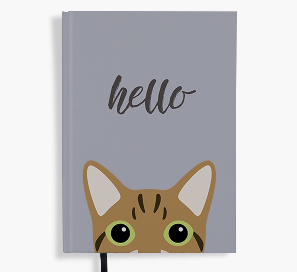 Hello: Personalised {breedFullName} Notebook