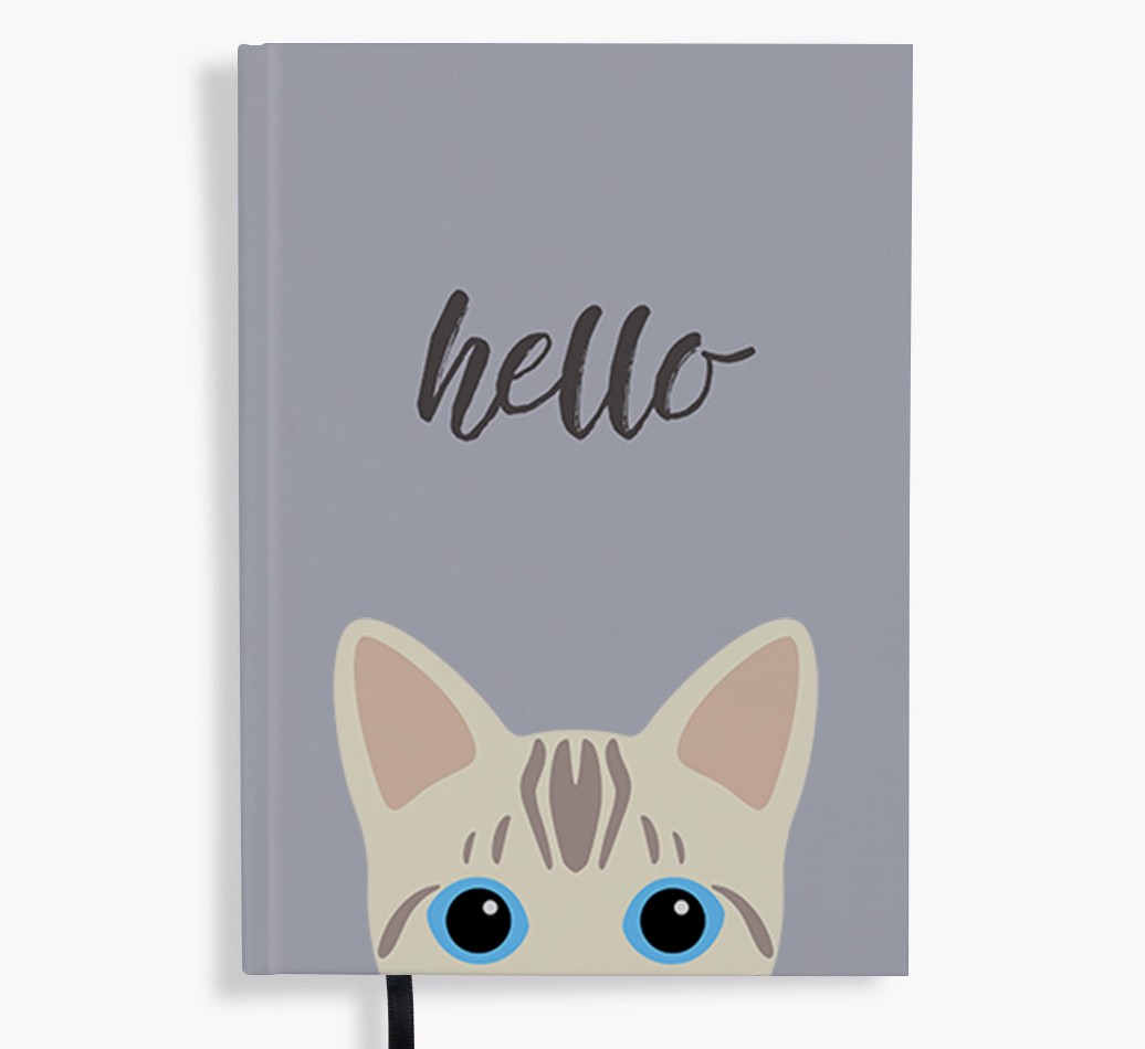 Hello: Personalised {breedFullName} Notebook